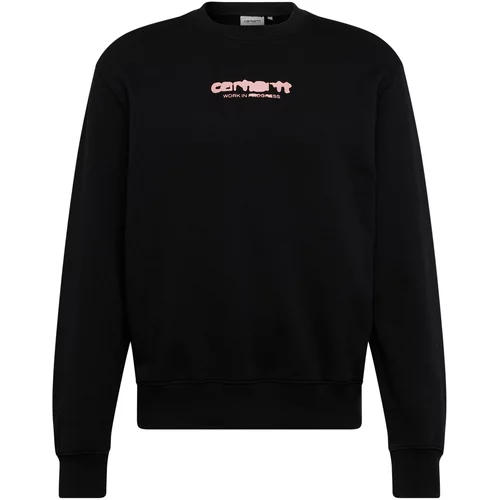 Carhartt WIP Sweater majica roza / crna
