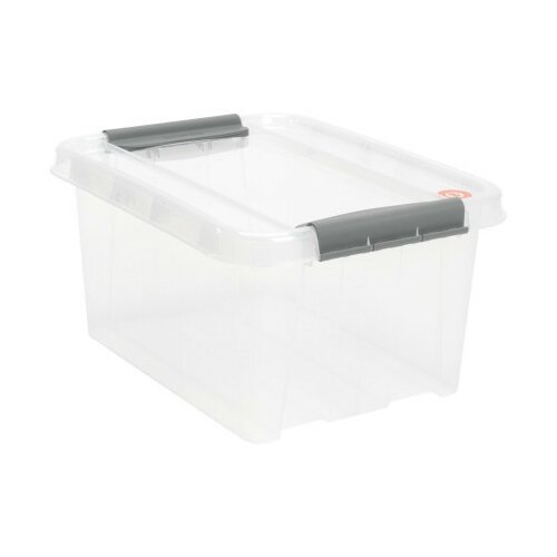  Storage box probox 32L w/lid transparent ( 4922021 ) Cene