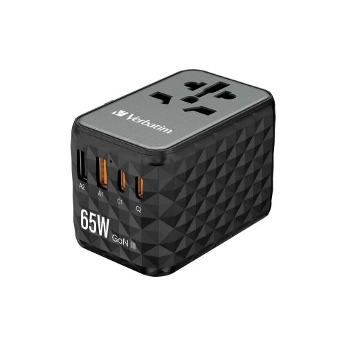 Verbatim UTA-05 GaN III 32120 USB punjač 4 x 2x USB-A, 2x USB-C&amp;reg; GaN Slike