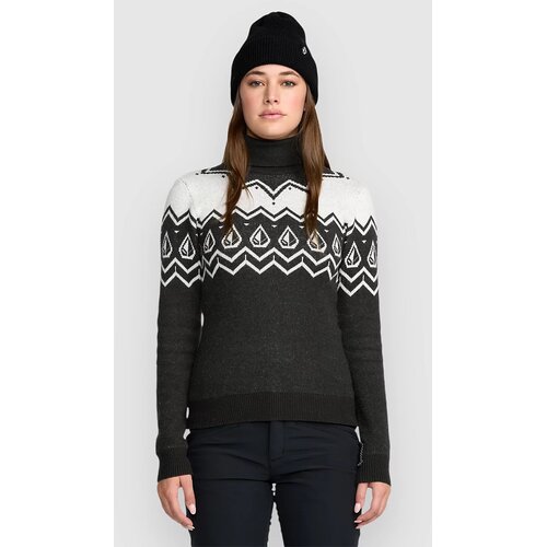 Volcom Fireside Pulover black Slike
