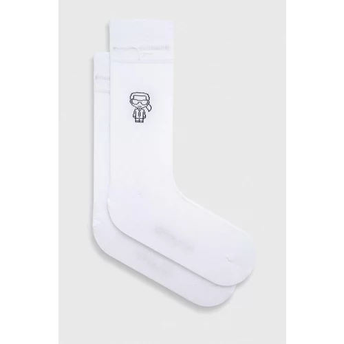 Karl Lagerfeld Čarape za muškarce, boja: bijela
