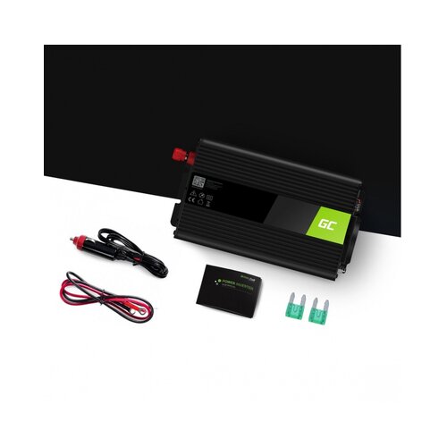 Green cell INV05DE prilagodnik napajanja i pretvarač Automatski 300 W Crno Cijene