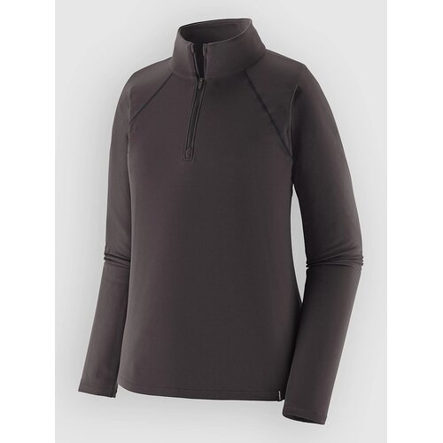 Patagonia Cap Mw Zip Neck Funkcijska majica ink black Slike