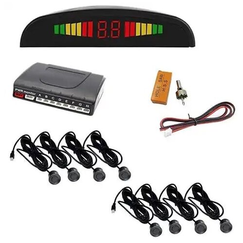 Kettz Parking senzor 8 senzora (4+4) LED displej KT-PS308 Cene