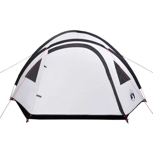 VidaXL &amp;Scaron;ator za kampiranje za 4 osobe bijeli 300x250x132 cm taft 185T Slike