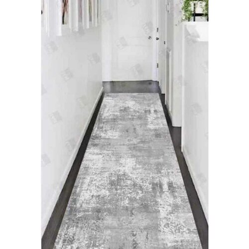  staza sa gumenom podlogom 80x400cm - sivo-belo nijansiranje VSH-039 Cene