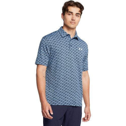 Under Armour UA Playoff 3.0 Printed Polo-BLU Cene