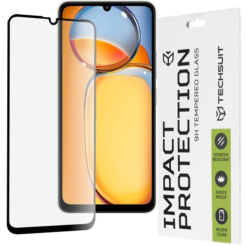 Techsuit 111D Full Cover / Full Glue Glass za Xiaomi Redmi 13C 4G / 13C 5G / Poco M6 / C65 crno Cijene