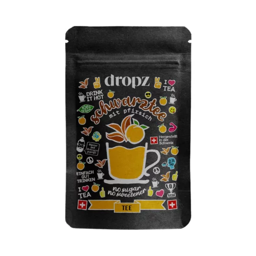  Microdrink Tea - črni čaj z okusom breskve