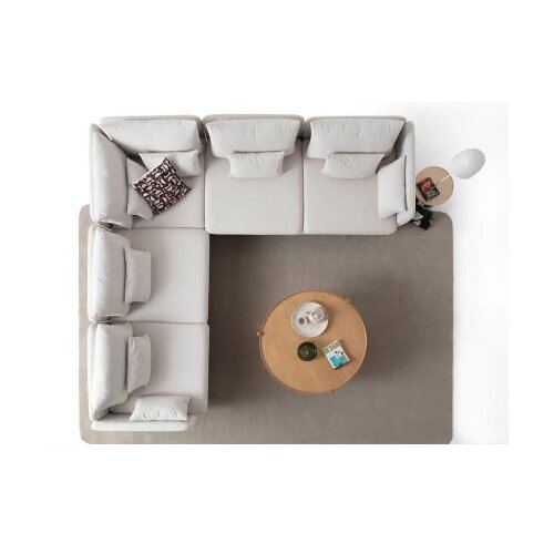 Atelier Del Sofa Kutna garnitura Flexy L, 285 x 285 x 100 cm, Krem Slike