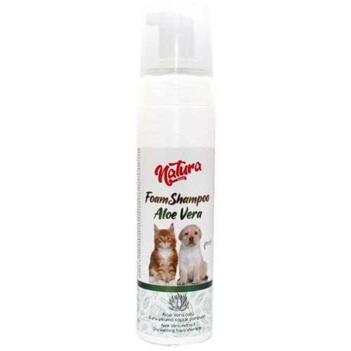 Eco Natura Pet foamshampoo - pena za suvo pranje aloe vera 200ml Cene