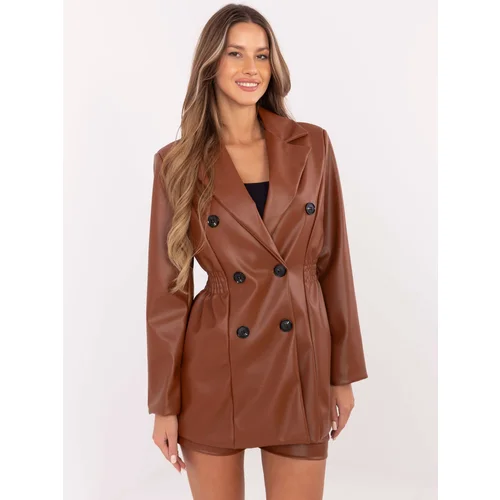 Italy Moda Blazer-DHJ-MA-A8683.37-Brown