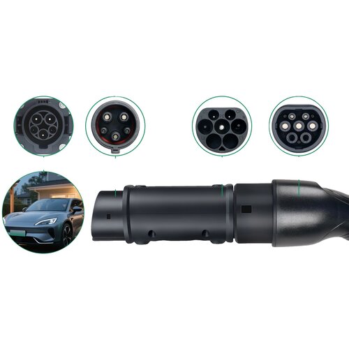 Chiefleed EV polnilni adapter, združljivost Tip 2 do Tip 1, 32A zmogljivost, Tip2 do Tip1, (5000156877) Cene