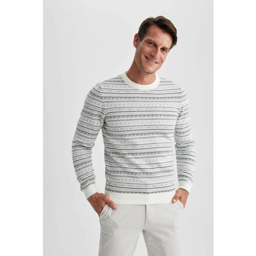 Defacto Standard Fit Crew Neck Knitwear Pullover Cene