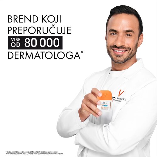 Vichy cs aqua tonirani fluid mediu spf50 50ml Slike