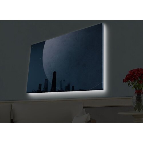 Wallity Slika sa LED osvetljenjem 4570HDACT-008, 45x70 cm Cene