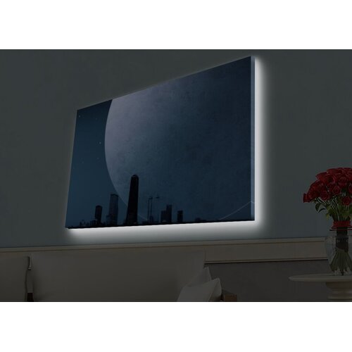 Wallity Zidna slika sa LED osvetljenjem 4570HDACT-008, 45x70 cm Cijene