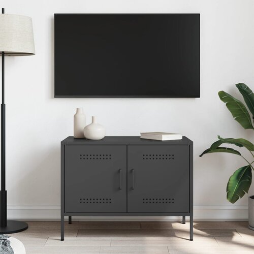 VidaXL TV omarica črna 68x39x50,5 cm jeklo Slike