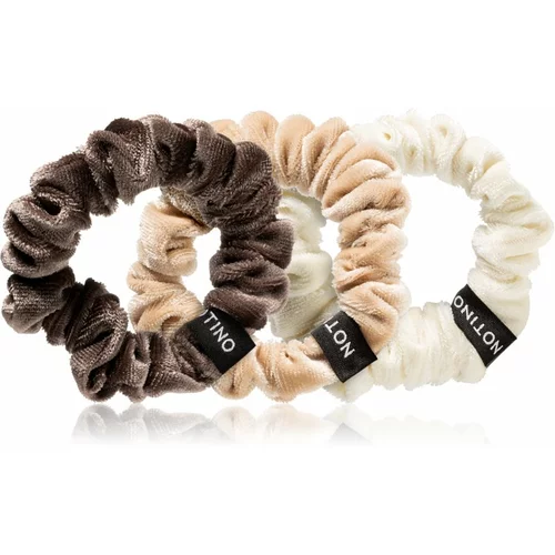 Notino Hair Collection Velvet hair elastics gumice za kosu Velvet 3 kom