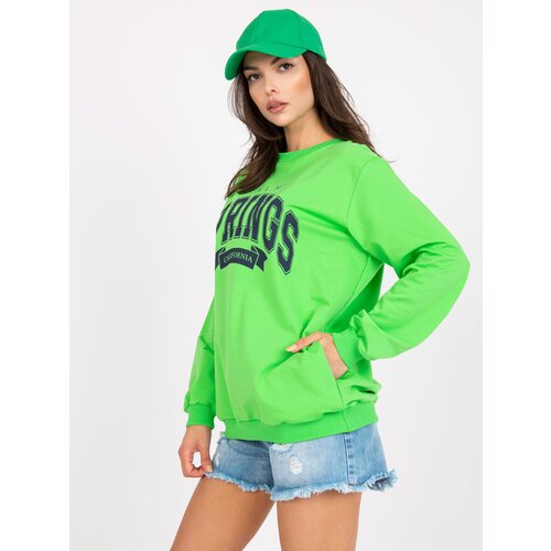 FANCY Sweatshirt-FA-BL-7823.24P-light green Cene
