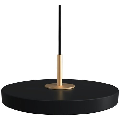 UMAGE Črna LED viseča svetilka s kovinskim senčnikom ø 15 cm Asteria Micro – Cene