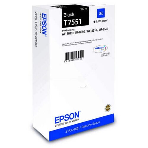 Epson kartuša T7551 XL (črna), original Cene