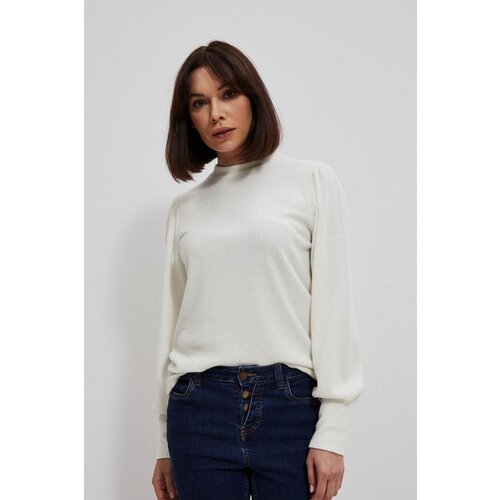 Moodo Sweatshirt with puff sleeves and a turtleneck Slike