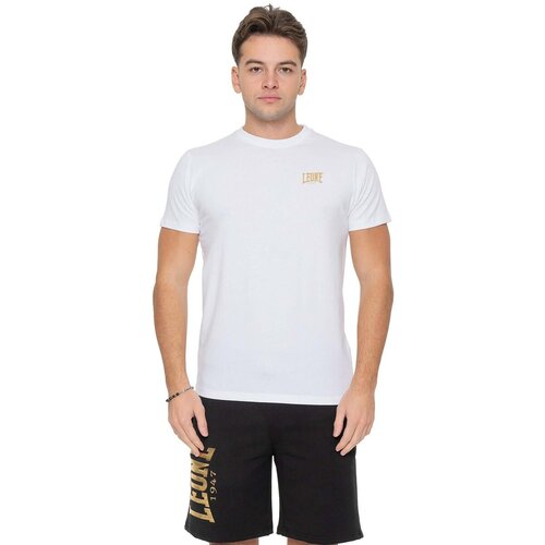 Leone 1947 Majice & Polo majice Man T-Shirt Short Sleeves Gold Bela Cene