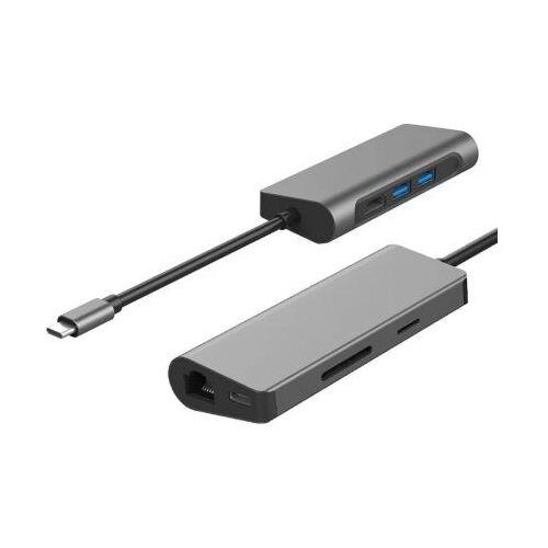 Gigabyte 7-u-1 USB-C Hub Slike