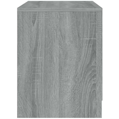 VidaXL noćni ormarić boja sivog hrasta sonome 45x34,5x44,5 cm iverica Slike
