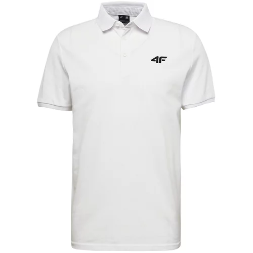 4f Tehnička sportska majica crna / bijela