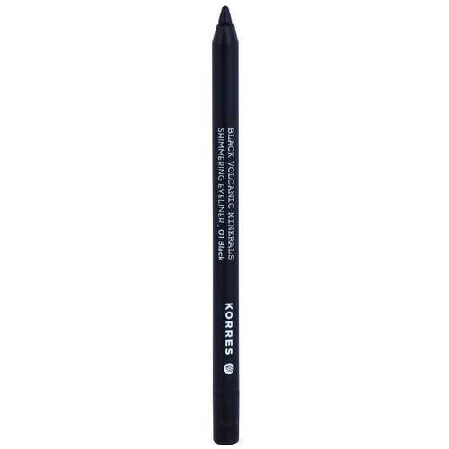 Korres Black Volcanic Minerals svinčnik za oči odtenek 01 Black 1.14 g Slike