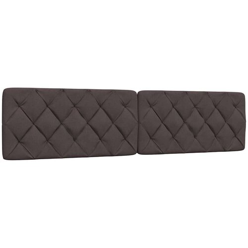  Vzglavna stranica temno rjava 200 cm blago, (21653062) Slike