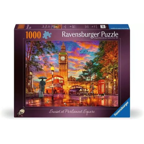 Ravensburger Puzzle (slagalice) - Zalazak sunca na Parlament skveru Slike