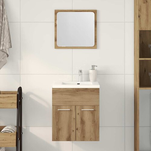 vidaXL Kopalniška garnitura 2-delna artisan hrast inženirski les Cene