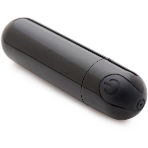 Bang! 10X Bullet Rechargeable Metallic Black Cene