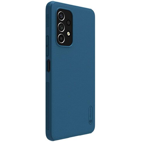Nillkin Super Frosted Shield Pro izdržljiva maska za Samsung Galaxy A53 5G plava Slike