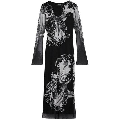 Desigual Haljina crna / bijela Cijene