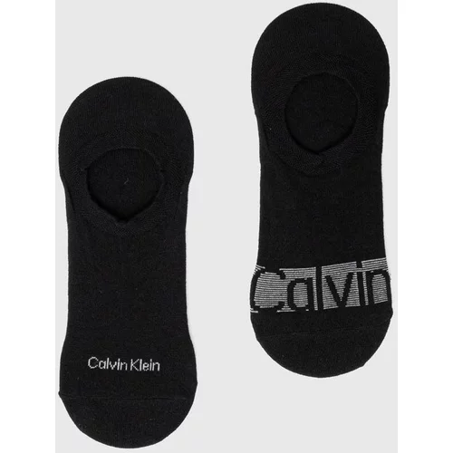 Calvin Klein Nogavice 4-pack moške, črna barva, 701229667