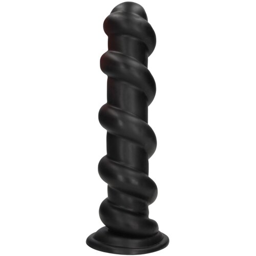 Ouch Ouch! Hole Driller - divovski analni čep (crni) - 31,5 cm Slike