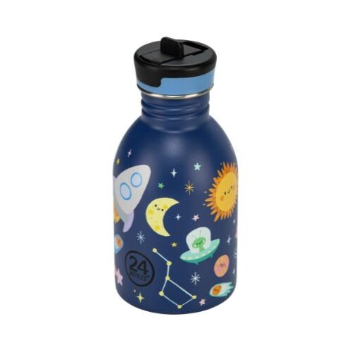 24 Bottles Kids Bottle Space Friends, 250 ml Cene