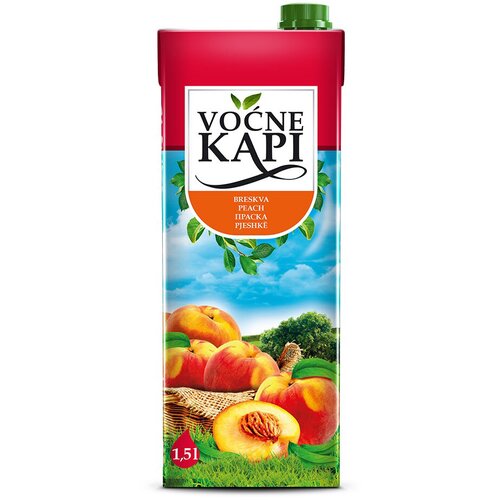 Voćne Kapi Voćni sok VOĆNE KAPI breskva 1,5l Cene