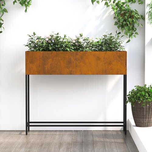 vidaXL Corten čelik Velika Dekorativni umetci Metalne sadilice Cijene
