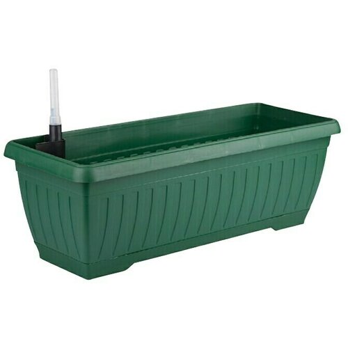  Žardinjera za cvijeće Jadran sa spremnikom vode (50 x 20 x 17 cm, Zelene boje) Cijene