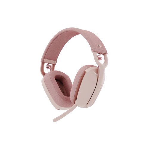 Logitech brezžične naglavne slu&amp;scaron;alke zone vibe 100, roza Slike