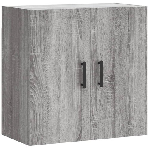 Maison Chic Stenska omarica - Zidna omarica siva sonoma 60x31x60 cm inženirski les iu110, (22062391) Slike