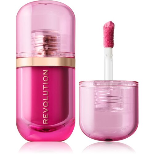 Makeup Revolution Superdewy Blush Burst tekoče rdečilo odtenek Bubblegum Burst Pink 4.2 ml Slike