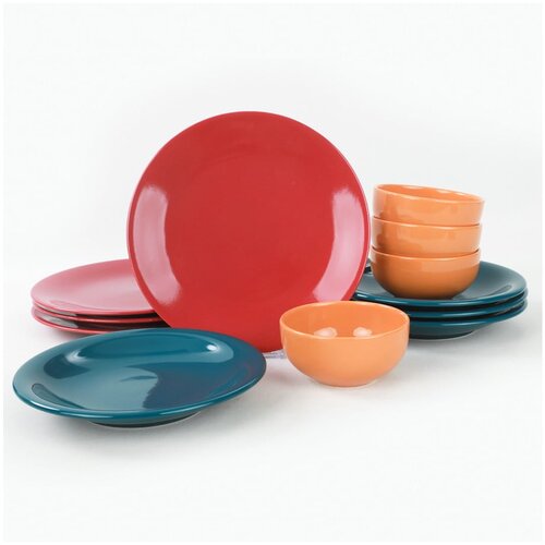 My Ceramic set od 12 komada keramičkog posuđa Rainbow Slike