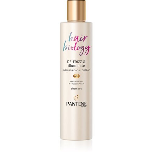 Pantene Hair Biology De-Frizz & Illuminate šampon za barvane lase 250 ml Cene