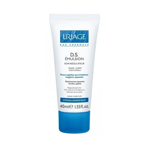 Uriage DS Regulating Soothing Emulsion emulzija za lice za liječenje seboroičnog dermatitisa 40 ml unisex Slike